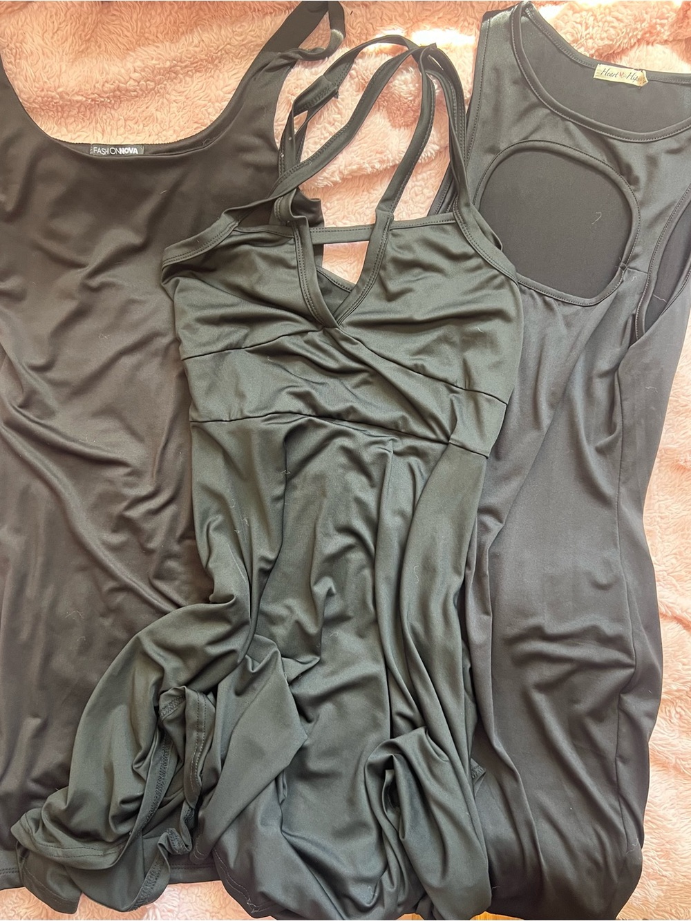 Bundle of 3 Fashion Nova Black Mini Dresses | Size M | EUC | LBD Closet Capsule